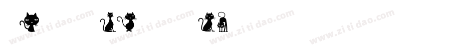 Kitty Cats TFB字体转换